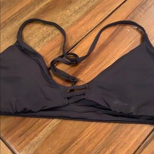 Roxy Solid Beach Classics Fixed Tri Swim Top